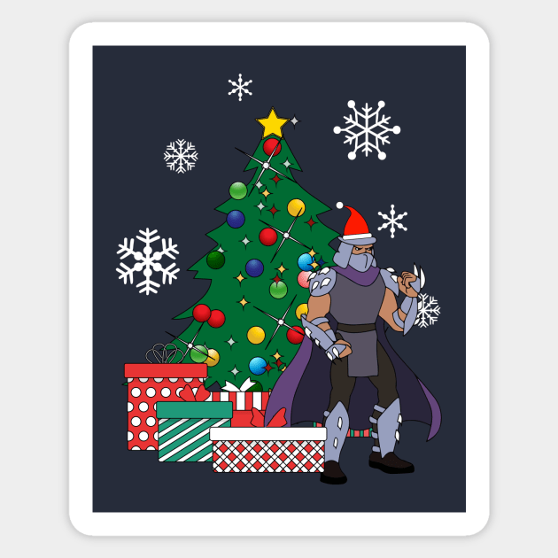 Splinter TMNT Around The Christmas Tree Sticker by Nova5